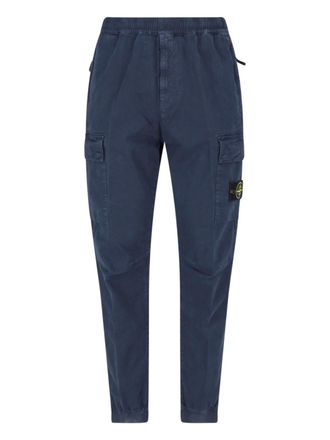 Stone Island Pantaloni Cargo 3100033 Stretch Organic Broken Twill