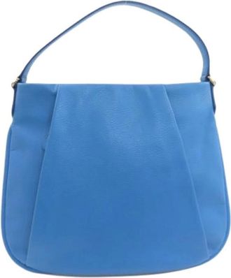 Bally Pre-owned Shoulder Bags, female, Blue, Size: ONE SIZE Pre-owned Shoulder Bag