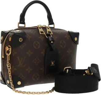 Louis Vuitton Tweedehands Canvas handtassen - Dames - Vintage Handtas - Bruin - ONE Size - Vintage