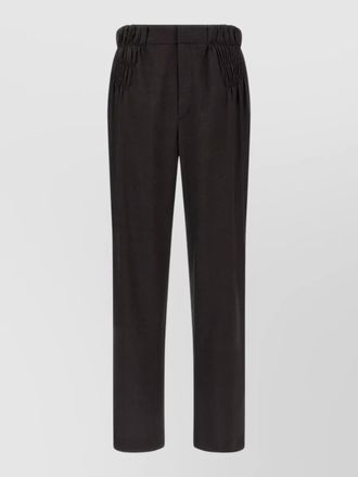 Kiko Kostadinov minna trousers elastic waistband side pockets