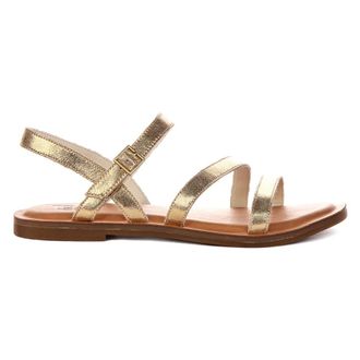 Toms Kira Strappy Sandal - female - TOMS - Flat Sandals - Yellow - 5 UK - Shoes