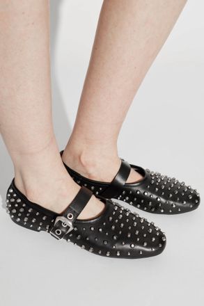 AllSaints Sabine Ballet Flats, Womens, Black