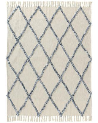 LR Home Lr Home Hand-Woven Throw Blanket 50 X 60