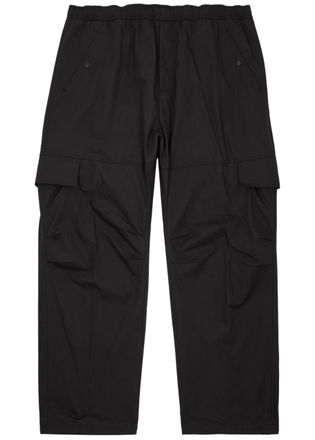 Moncler Cotton Cargo Trousers - Black - 48