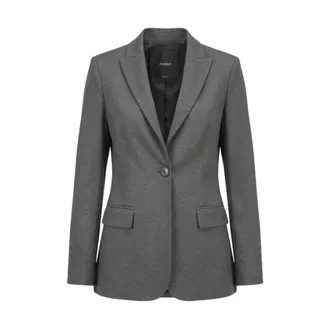 Pinko Pinko, Jassen, Dames, Grijs, XS, Wol, New Signum Blazer