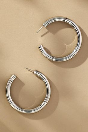 Ettika Large Thick Classic Hoop Earrings