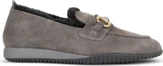 Sergio Moretti Schoenen, Dames, Grijs, 41 EU, Leer, Loafers