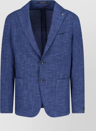 Tagliatore silk blend blazer