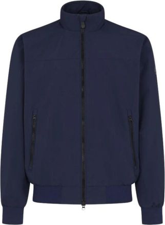 Save The Duck Zip-through Sweatshirt - Heren - Vesten met rits - Blauw - 2XL - Katoen - Hoodies & sweatvesten