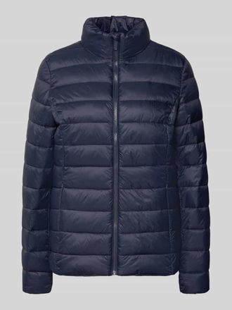 Christian Berg Steppjacke mit Stehkragen in Dunkelblau, Größe 36