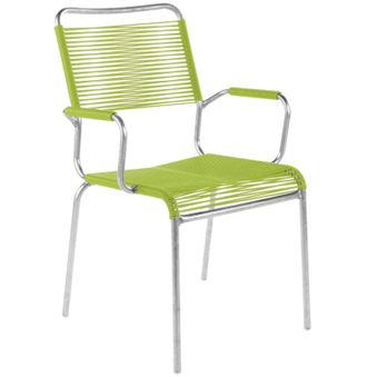 Schubiger M&ouml;bel Spaghetti-Stuhl Rigi mit Armlehnen