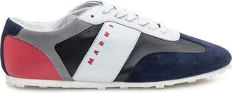 Marni Blue Color Block Sneakers