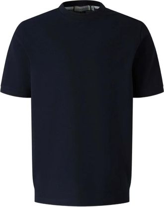 Canali embroidered-logo T-shirt - Blue