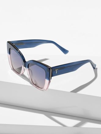 Talbots Tanya Ombr&eacute; Sunglasses - Navy Blue Dusk Ombre - 001 Talbots