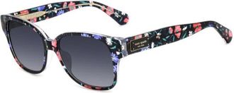 Kate Spade New York Trulee 2/G/S Asian Fit SDK/9O Womens Sunglasses Black Size 55