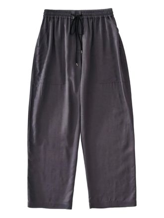 STUDIO NICHOLSON Capel pants - women - Viscose - 6 - Grey