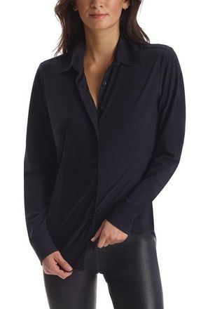 Commando Classic Button-Down Shirt in Black at Nordstrom, Size X-Small