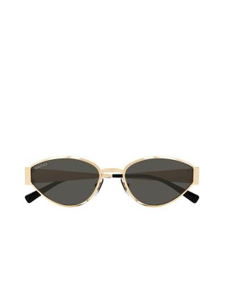 Gucci Womens Sunglasses Metallic Metal