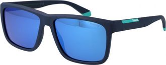 Polaroid Mens PLD 2164 S 58 FLL5X Sunglasses - Blue - One Size