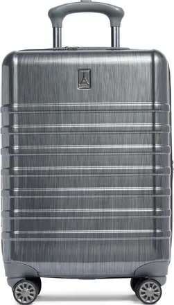 Travelpro Rollmaster Lite 2 20-Inch Expandable Carry-On Hardside Spinner Luggage in Jet Grey at Nordstrom Rack