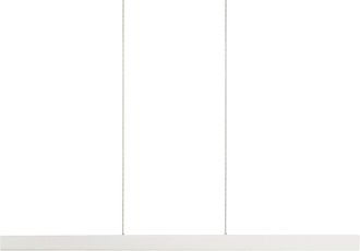 Beliani Beliani - Modern Pendant Lamp Integrated led Light Aluminium Rubberwood Shade Iron Base with Remore Control White Arenas