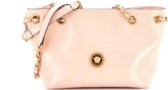 Versace Medusa Icon Chain Tote Leather Mini
