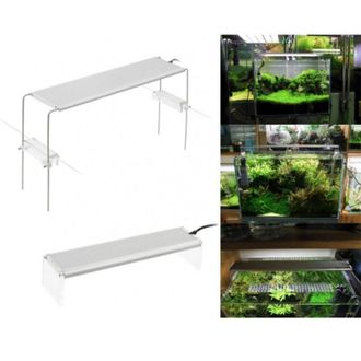 Trade Shop Trade Shop Traesio - Lampada 48w Luce Plafoniera Allungabile Estendibile Acquario Regolabile 120-150