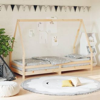 vidaXL Vidaxl - Estructura De Cama Para Ni&ntilde;os Madera Maciza De Pino 80x200 Cm