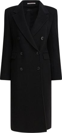 Tagliatore Meryl Coat - Dames - Mantel - Zwart - S - Leer - Jassen