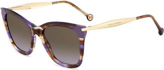Carolina Herrera Zonnebril - Dames - Zonnebrillen - Veelkleurig - 54 MM - Accessoires