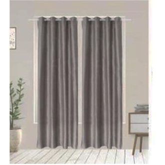 Trade Shop Trade Shop - Tenda Betta Vellutata Pannello Singolo 8 Borchie Porta Finestra Bastone 140x290