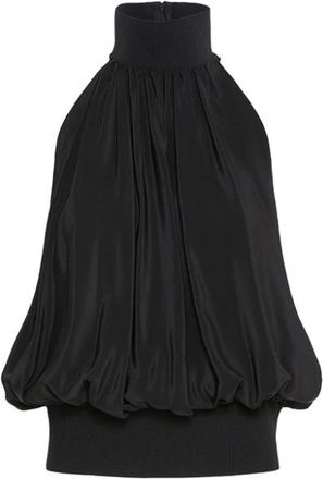 Sportmax Piovra Mouwloze Top - Dames - Tops zonder mouwen - Zwart - XS - Tops
