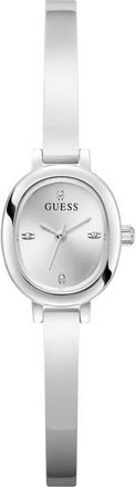 Guess Oblong Crystal Marker Watch, 21mm in Silver Tone at Nordstrom