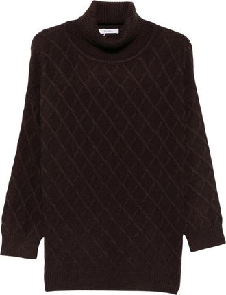 Max Mara Bambola Maglia-Canottiera Top - Dames - Coltruien - Bruin - XS - Truien & Vesten