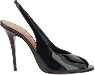 Amina Muaddi High Heel Sandals, female, Black, Size: 11 US Kristina Sandals - Elegant and Sophisticated