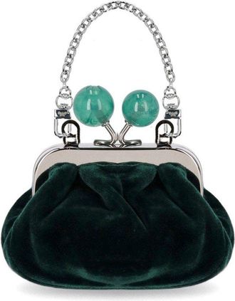 Weekend by Max Mara CLUTCH PASTICCINO MINI NOCINO VERDE MAX MARA WEEKEND