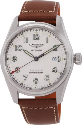 Longines Spirit Automatic Silver Dial Mens Watch L3.811.4.73.2