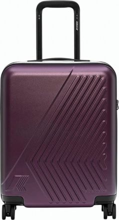 K-Way Eudoxie Logo Polycarbonate Carry On Luggage