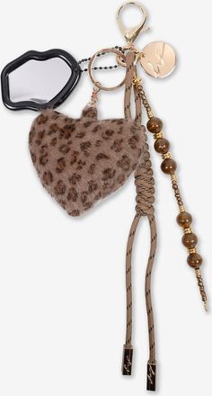 La Coque Fran&ccedil;aise Leoparden-Taschenanh&auml;nger Bobby