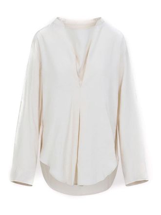 STUDIO NICHOLSON Pampa Draped Neck Top