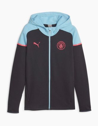 Puma Mens Casuals Hooded Jkt Hoody Mens - Navy - Size: 36