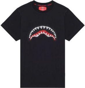 Sprayground Sprayground | Scribble Embroidery Shark Reg T-Shirt - XS