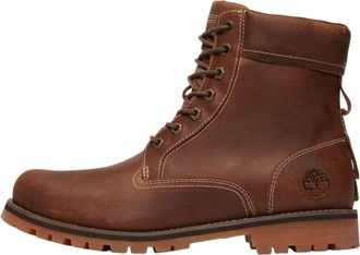 Timberland Rugged 6 Inch Waterproof Boots Rust Full Grain A2JJB