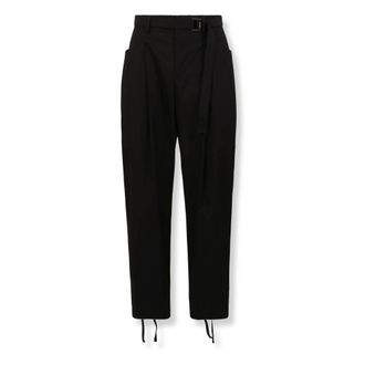 sacai pantaloni Pantaloni - - Trousers - Uomo - Nero - L