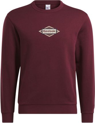 Reebok logo-print cotton sweatshirt - unisex - Cotton - M - Red