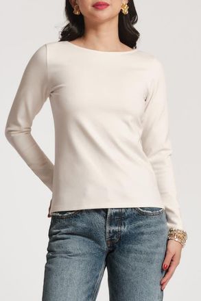 Frances Valentine Ballet Top in White at Nordstrom, Size X-Large