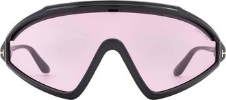 Tom Ford Lorna Violet Shield Ladies Sunglasses FT1121 01Y 00