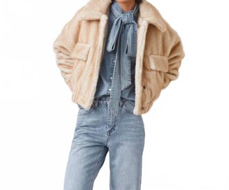 Suncoo Evan Jacket In Cream