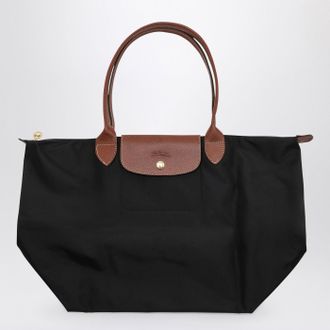 Longchamp Black Le Pliage Original L Tasche
