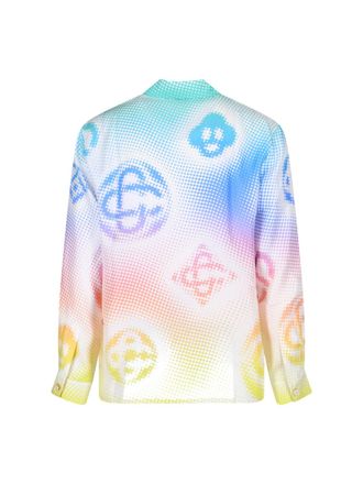 Casablanca Mens Shirts Multicolour Silk